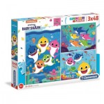 Puzzle   Baby Shark (3x48 Teile)