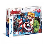 Puzzle  Clementoni-24495 XXL Teile - Marvel Avengers
