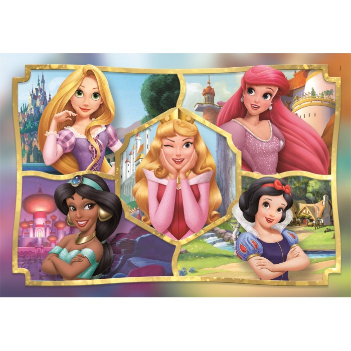 Puzzle  Clementoni-25057 Disney Prinzessin