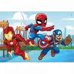 Puzzle  Clementoni-25257 Marvel Super Hero - 3x48