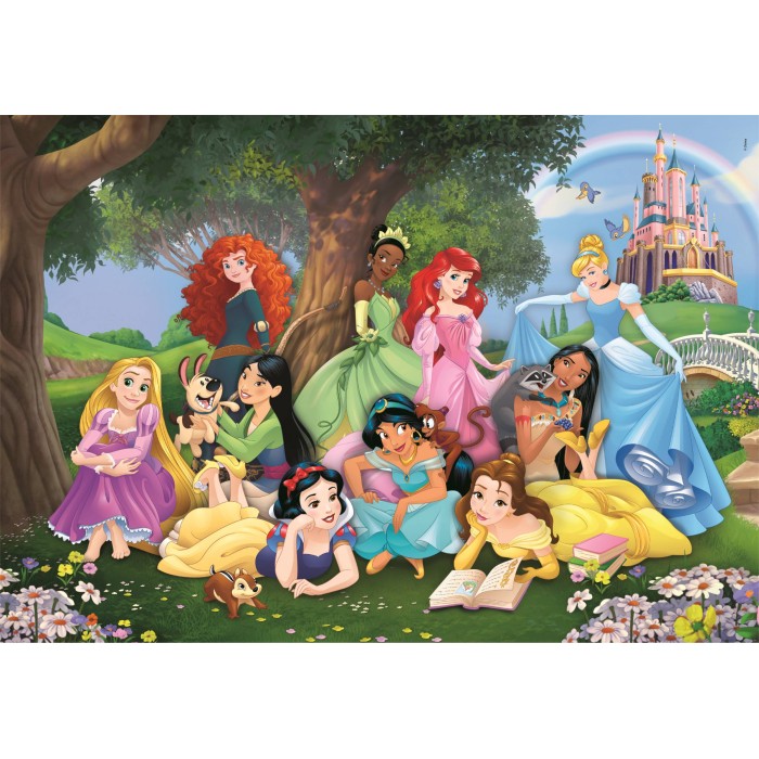 Puzzle Clementoni-25743 Disney Prinzessin