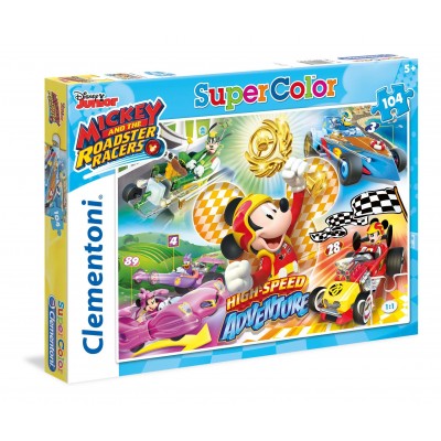Puzzle Clementoni-27085 Mickey and the Roadster Racers