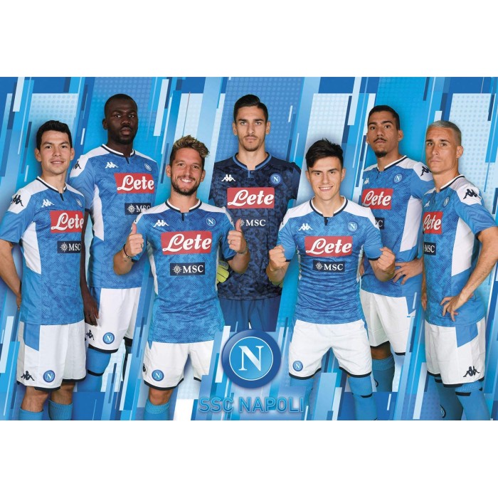 Clementoni-27137 SSC Napoli 2020 Supercolor Puzzle