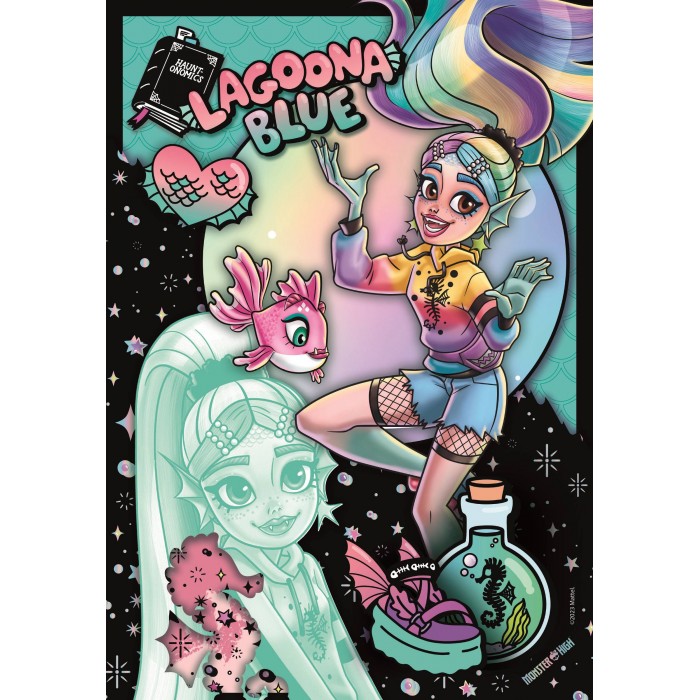 Puzzle  Clementoni-28187 XXL Teile - Monster High - Draculauna