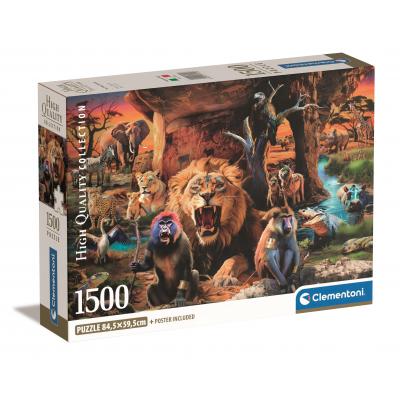 Puzzle Clementoni-31722 Die Stammesgesellschaft