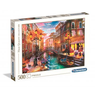 Puzzle Clementoni-35063 Sonnenuntergang Über Venise