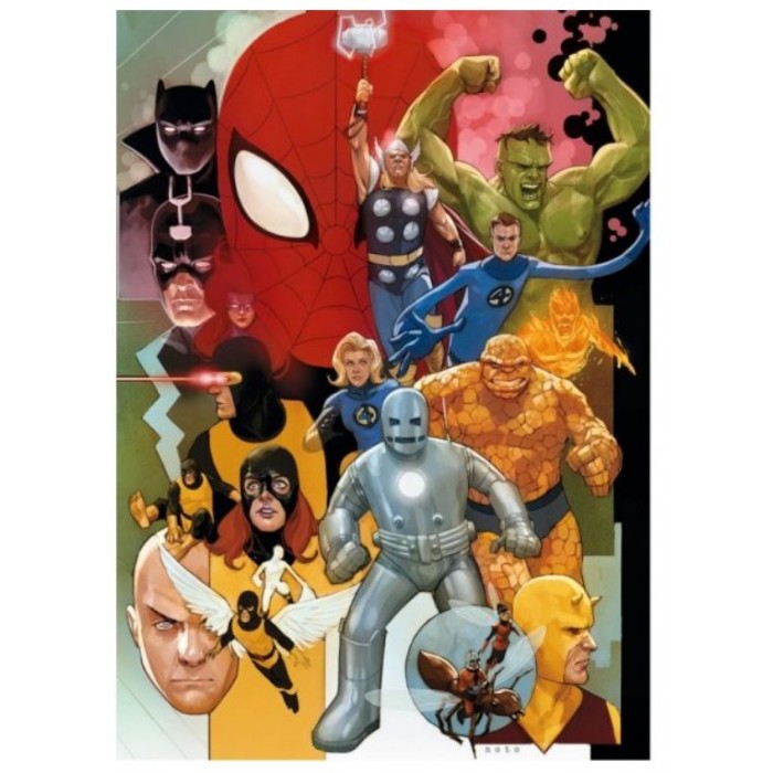 Puzzle Clementoni-39612 Marvel Heroes