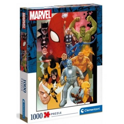 Puzzle Clementoni-39612 Marvel Heroes