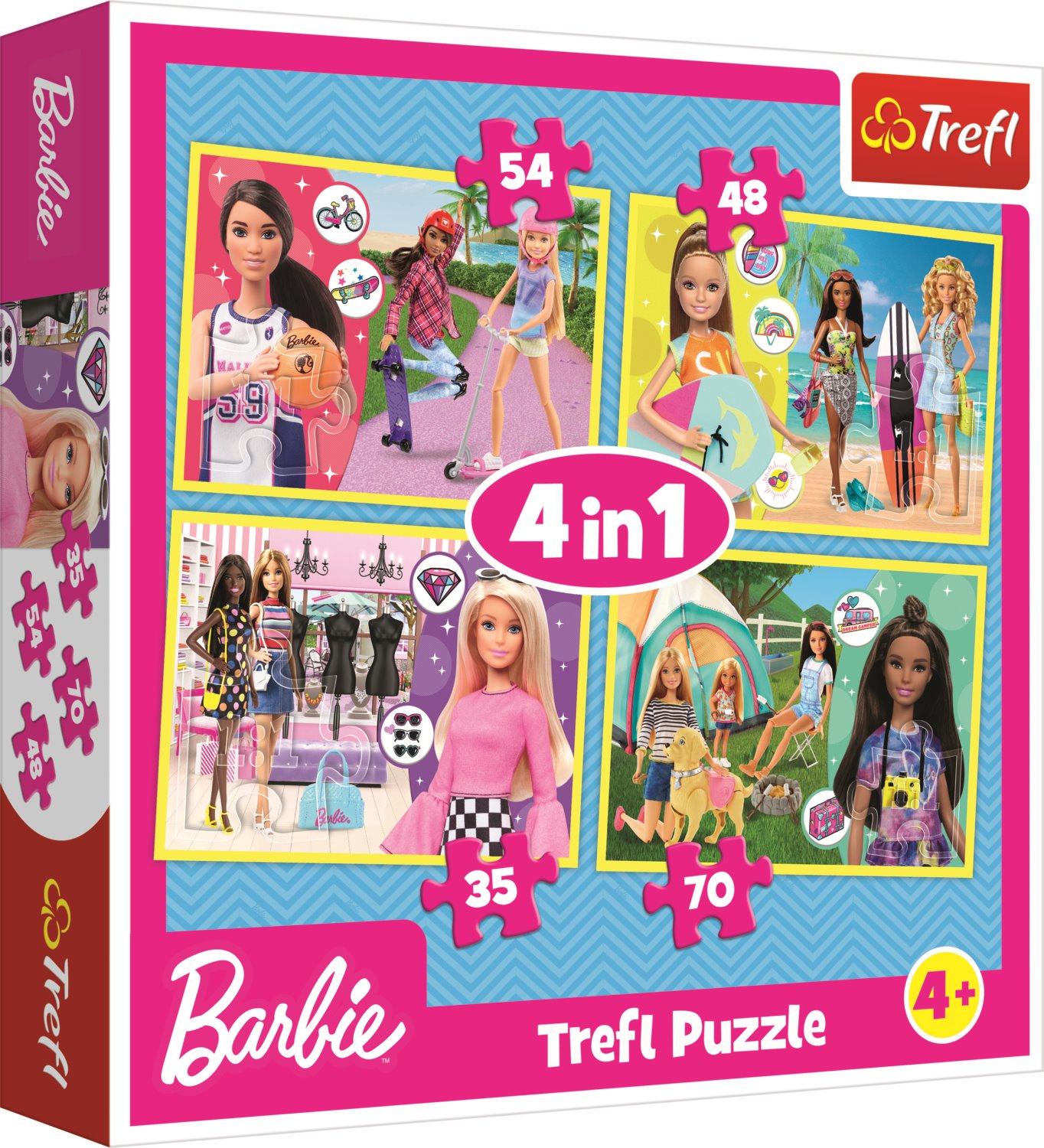 Barbie Puzzle 100 Teile Mattel M0895 ab 5 Jahre 