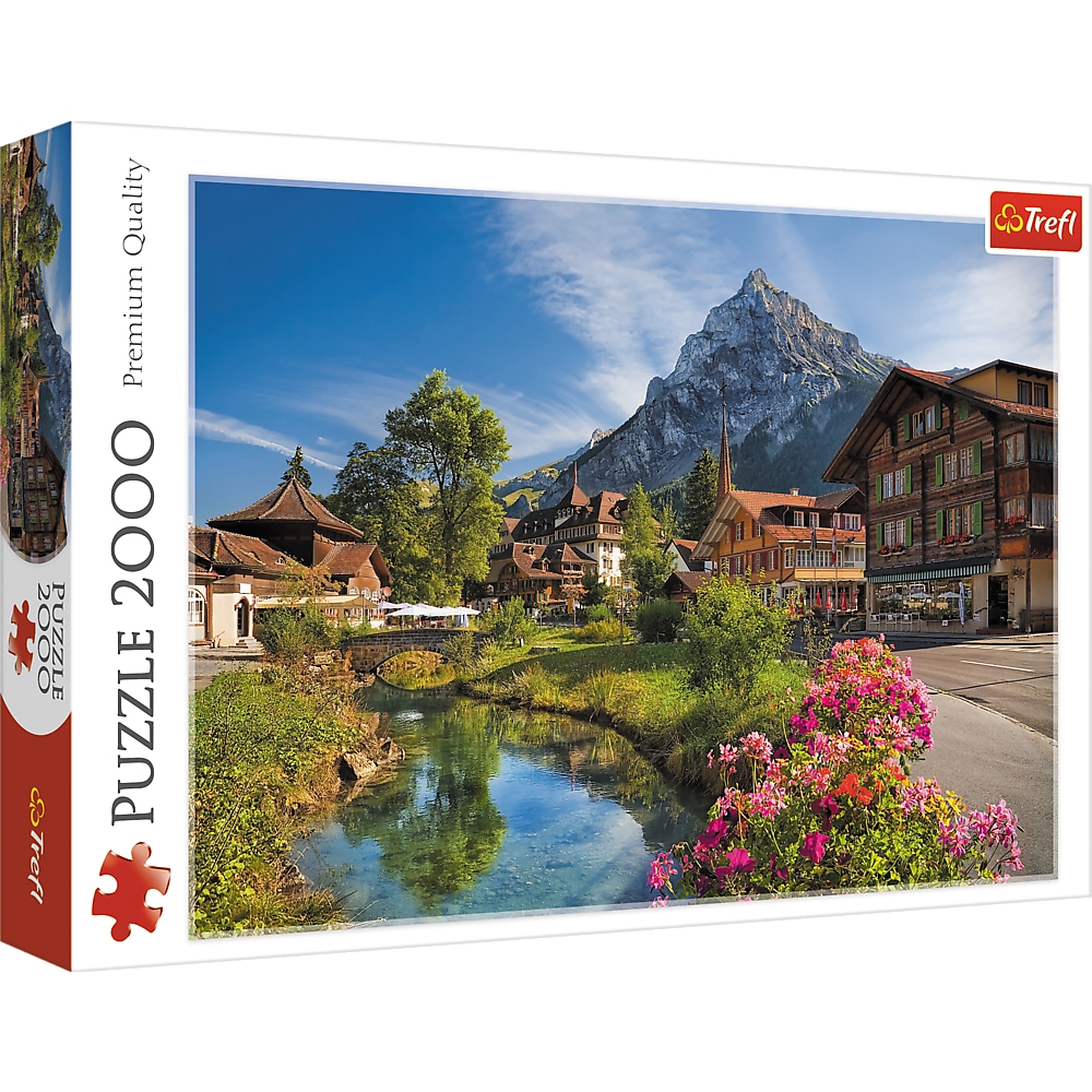 Puzzle Pappe Trefl 2000 Teile Natur Landschaft Berge Bayrische Alpen NEU 27061 