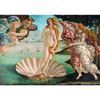 Puzzle Trefl-10589 Sandro Botticelli - Die Geburt der Venus