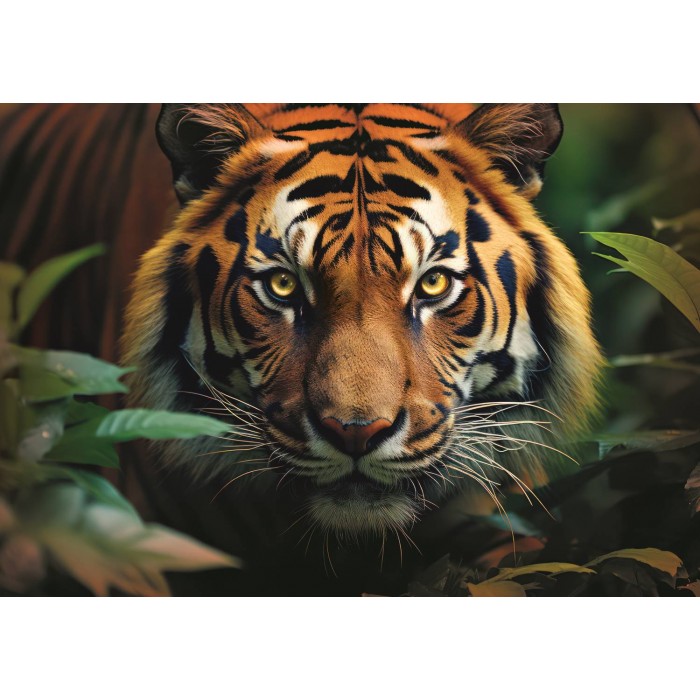 Puzzle  Trefl-10798 Wilder Tiger