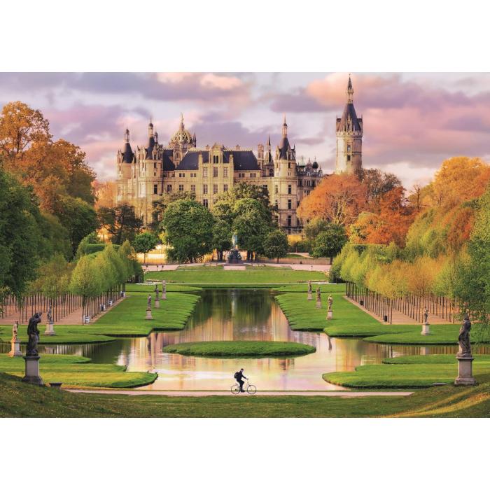 Puzzle  Trefl-10814 Fotografische Odyssee: Schloss Schwerin. Deutschland