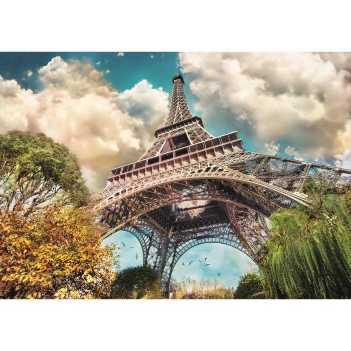 Puzzle  Trefl-10815 Foto-Odyssee: Eiffelturm In Paris, Frankreich