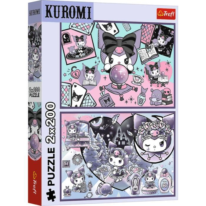  Trefl-13345 2 Puzzles - Die Missetaten Von Kuromis - Hello Kitty