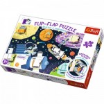  Trefl-14272 Flip Flap Puzzle - Space