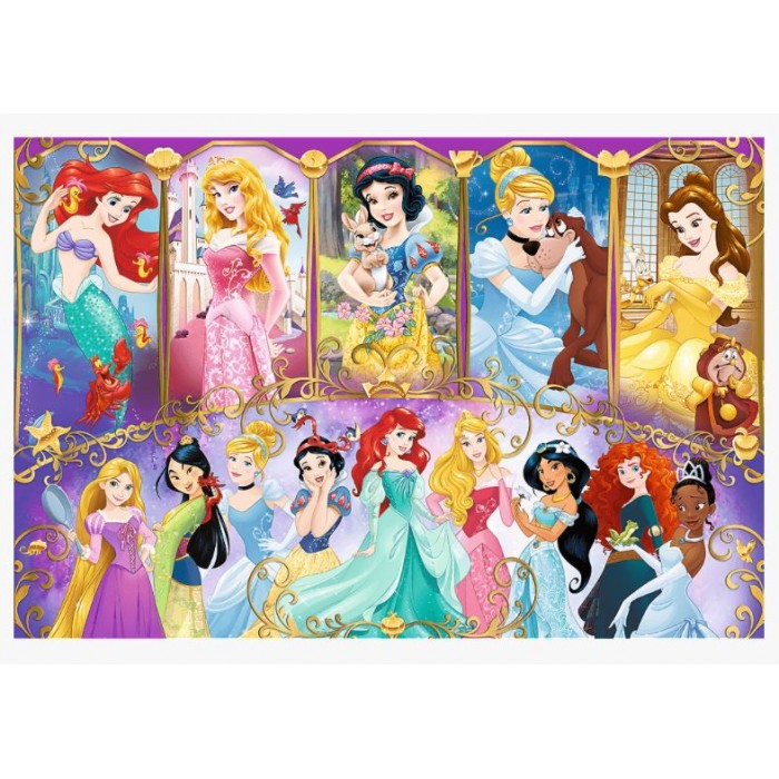 Puzzle  Trefl-15407 Disney Princess