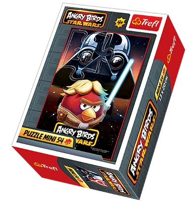 Trefl-19494 Mini Puzzle - Angry Birds / Star Wars