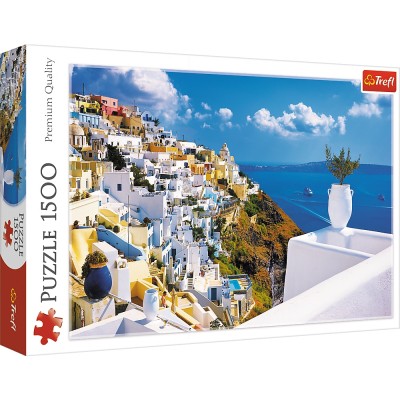 Puzzle Trefl-26119 Santorin