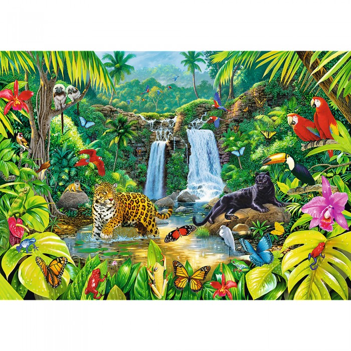 Puzzle Trefl-27104 Regenwald
