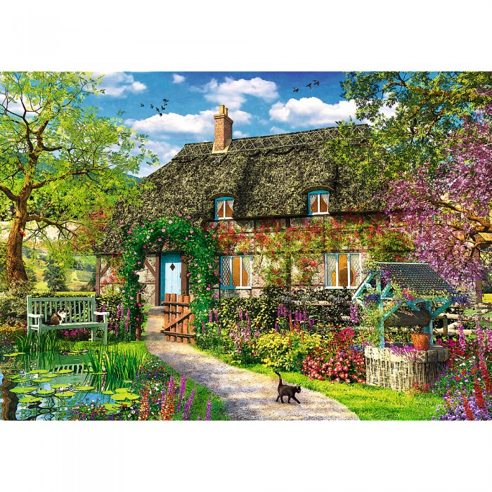Puzzle  Trefl-27122 Country Cottage