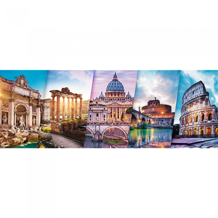 Puzzle Trefl-29505 Collage - Rom