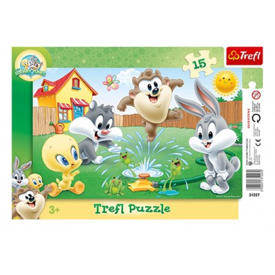 Trefl-31207 Rahmenpuzzle - Looney Tunes