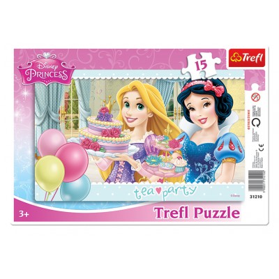 Trefl-31210 Rahmenpuzzle - Disney Princesses