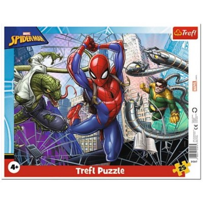 Trefl-31347 Rahmenpuzzle - Spider-Man