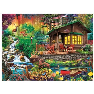Puzzle Trefl-33074 Cottage in the Forest