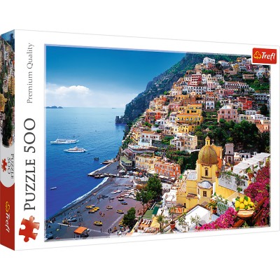 Trefl-37145 Jigsaw Puzzle - 500 Pieces : Positano, Italy
