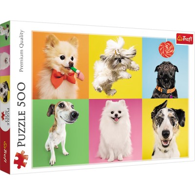 Puzzle Trefl-37378 Psy