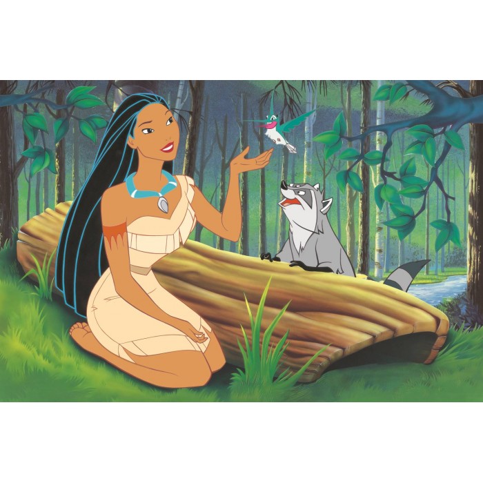 Puzzle  Trefl-37605 40-Jähriges Jubiläum Trefl - Pocahontas