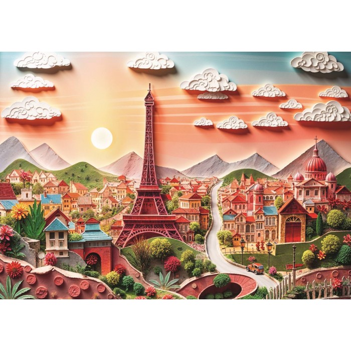 Puzzle  Trefl-40044 Paris