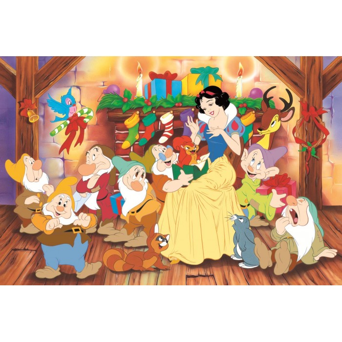 Puzzle Trefl-40057 40-Jähriges Jubiläum Trefl - Märchenhafte Weihnachten - Disney