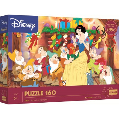 Puzzle Trefl-40057 40-Jähriges Jubiläum Trefl - Märchenhafte Weihnachten - Disney