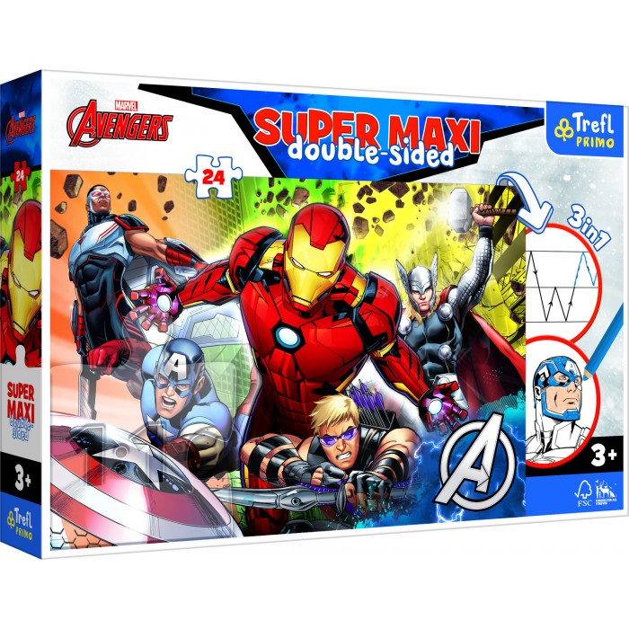 Puzzle Trefl-41007 XXL Teile - Avengers