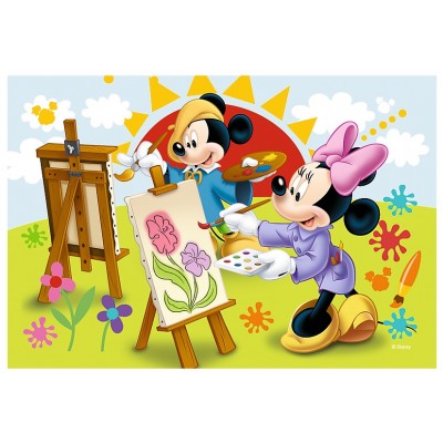 Trefl-54149-19554 Mini Puzzle - Mickey