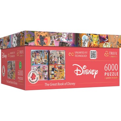 Puzzle Trefl-81037 Disneys Großes Buch