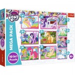  Trefl-90380 Puzzle 10in1 - My Little Pony