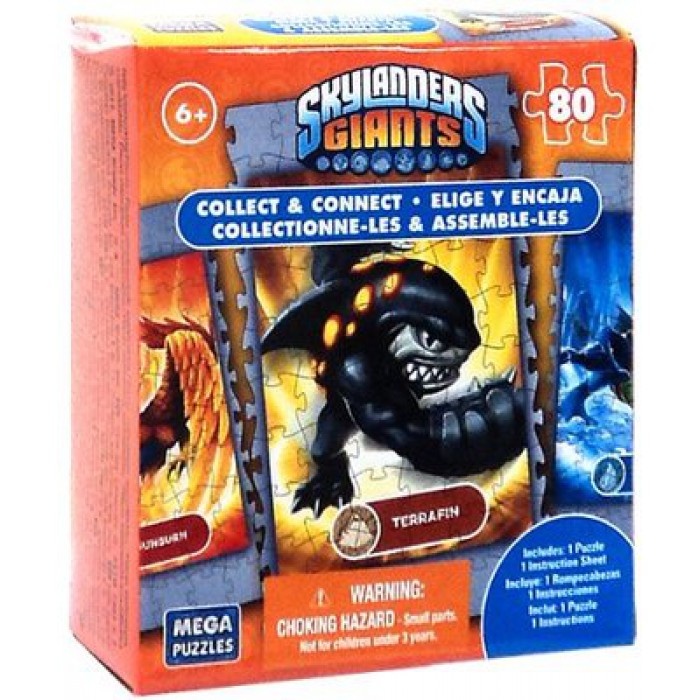Puzzle Mega-Puzzle-51139-02 Skylanders Giants connectable - Terrafin