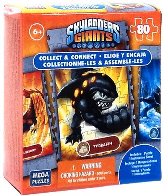 Puzzle Mega-Puzzle-51139-02 Skylanders Giants connectable - Terrafin
