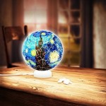   3D Puzzle - Sphere Light - Van Gogh