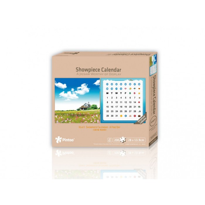 Pintoo-H1477 Puzzle-Kalender - A Fine Day