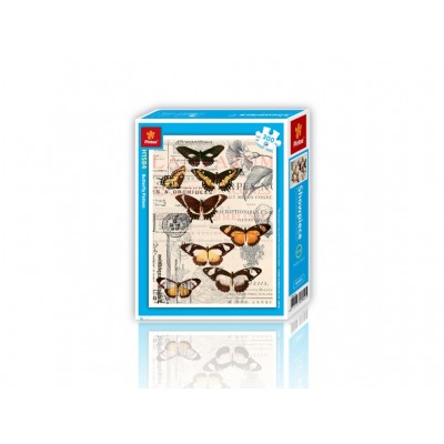 Pintoo-H1584 Puzzle aus Kunststoff - Schmetterlinge