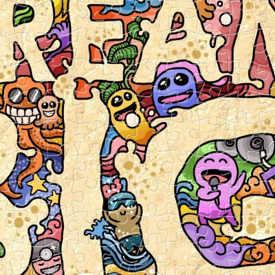 Pintoo-H1671 Puzzle aus Kunststoff - Dream Big