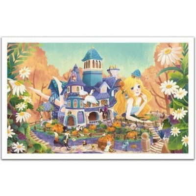 Pintoo-H1703 Puzzle aus Kunststoff - Alice im Wunderland