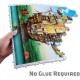 Puzzle aus Kunststoff - Happiness Town