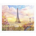  Puzzle aus Kunststoff - Romantic Paris