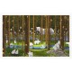 Puzzle aus Kunststoff - SMART - Polar Bears in the Forest